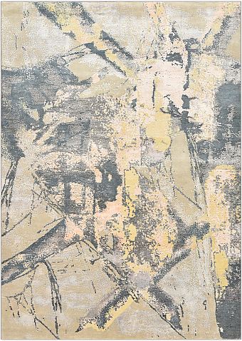 Индийский Abstraction ковер №4044 243x173cm из шелка и шерсти Индийский Abstraction ковер №4044 243x173cm из шелка и шерсти