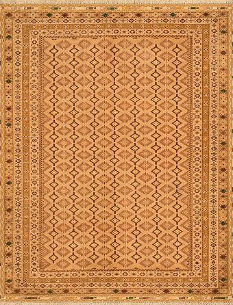 Безворсовый Персидский ковер Suzani №2428 204x157cm из шерсти Безворсовый Персидский ковер Suzani №2428 204x157cm из шерсти