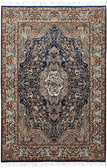 Шелковый Иранский ковер Tehran №5426 300x200cm Шелковый Иранский ковер Tehran №5426 300x200cm