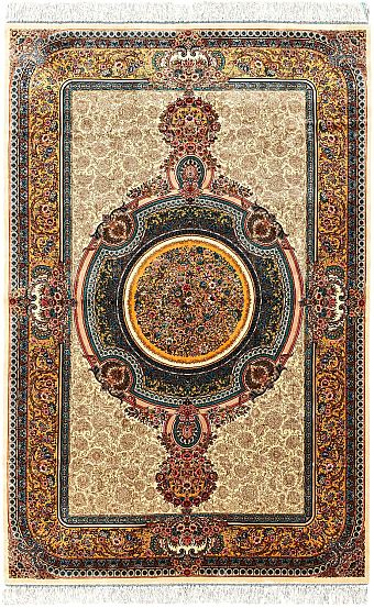 Шелковый Иранский ковер Ковер Tehran №5430 225x150cm Шелковый Иранский ковер Ковер Tehran №5430 225x150cm